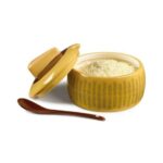Cheese holder with a spoon